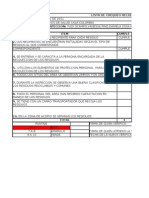 Lista de Chequeo para La Recolecion de Residuos Gestion Ambiental