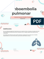 Tromboembolia Pulmonar: Celeste Azucena Gordillo Fonseca Urgencias