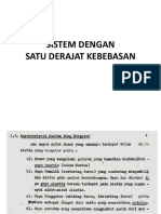 04a Sistem Dengan Satu Derajat Kebebasan