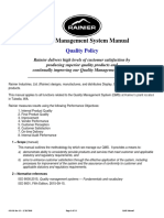 Quality Management System Manual