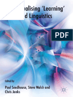 Conceptualising Learning in Applied Linguistics