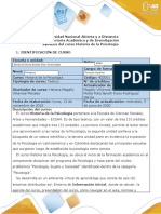 Syllabus del curso Historia de la Psicología