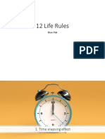 12 Life Rules
