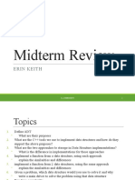 Midterm Review: Erin Keith