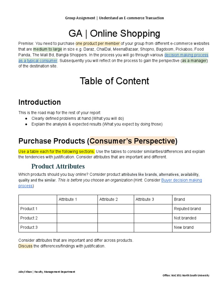 E-commerce Analysis for Students | PDF | Online Shopping | E Commerce