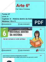 Aula 10 - Arte - 6º - Capítulo 6 - História Dentro Da História.