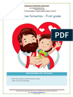 Christian Formation, First Grade - (12-05-2021)