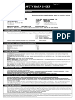 Fresh and Clean Bio Max Safety Data Sheet