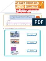 Centímetro Metro y Kilometro para Segundo de Primaria