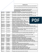 DIN To ISO Standards Chart