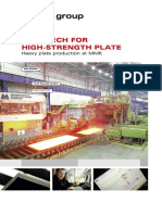 High Tech For High-Strength Plate: Heavy Plate Production at MMK