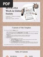 BUSM 4561 Work in Global Society: Assignment 1 - Reflection On Reading Teacher: Nhu Do Nguyen Ngoc Quynh - S3697088