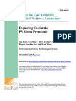 Lbnl-Solar Home Premiums