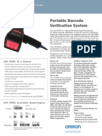 Portable Barcode Verification System: LVS-9585: at A Glance