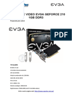 T Video Evga Geforce GT210