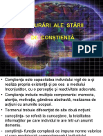 TULBURĂRI ALE STĂRII DE CONȘTIENȚĂ 2020