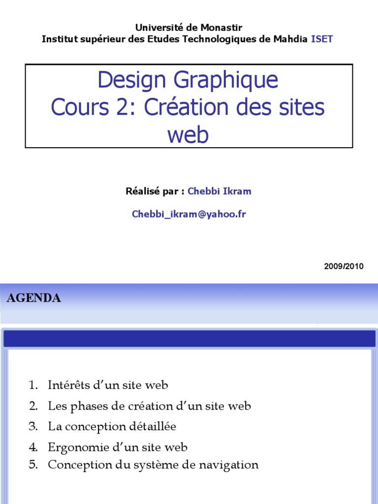 Design Graphique Chap2 | PDF | Sites web | Internet