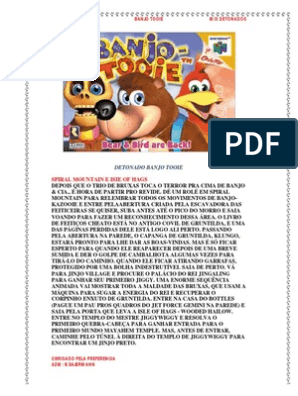 Banjo Tooie - N64, PDF, Caverna