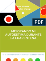 Mejorando Mi Autoestima Durante La Cuarentena