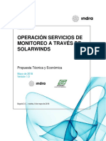 Oferta - Servientrega - Operación de Servicios de Monitoreo A Través de SolarWinds (Prórroga 3 Meses) - 8 Mayo 2018