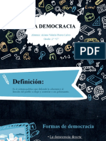 Exposicion sobre la democracia