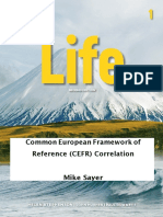 Life AmE SB1 CEFR Correlation