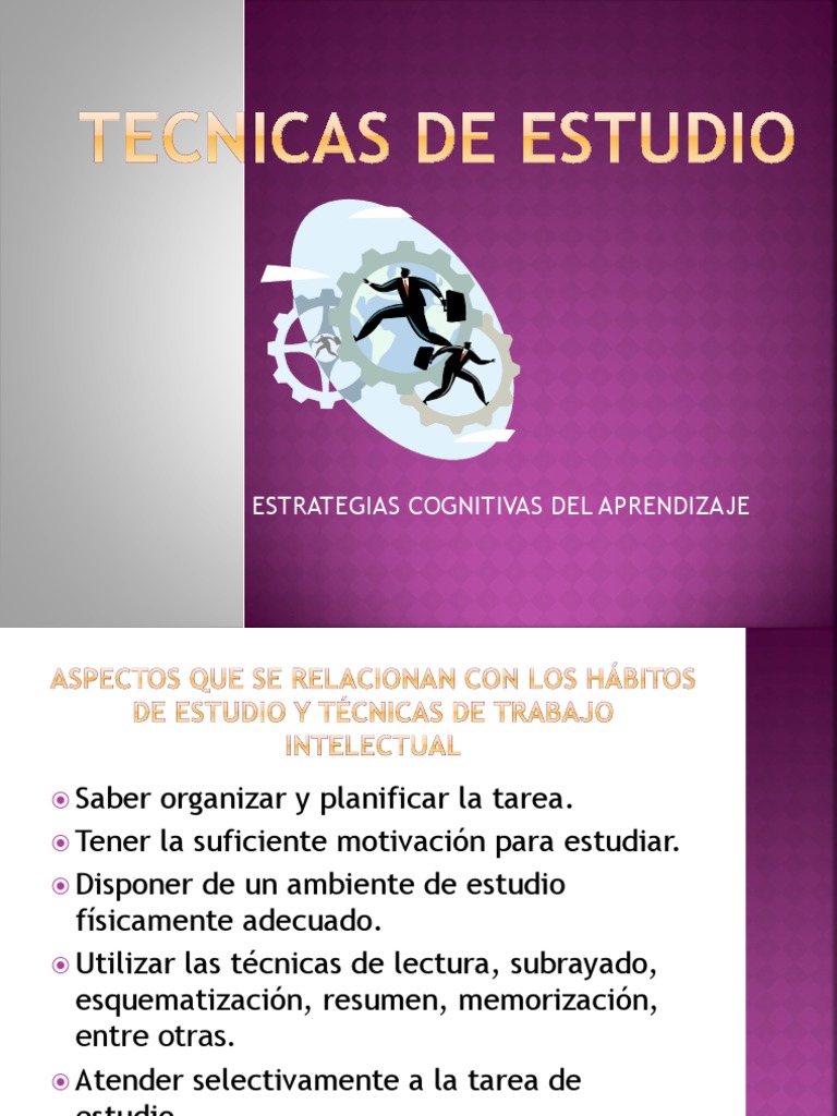 Estrategias Cognitivas Del Aprendizaje | PDF | Crecimiento personal y ...