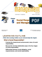 Social Responsibility and Managerial Ethics