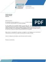 Carta de Presentacion 6