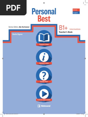 Teacher's Book Personal Best B1+ BrE