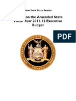 Report On The Amended Executive Budget FINALt