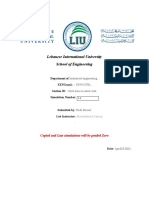 Lebanese International University School of Engineering: Department of Xengxxxl Section Id: Simulation Number