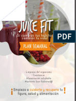 Plan Semanal Juice Fit