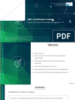 Lesson 14 - Project Procurement Management