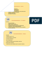 Evaluación Matematica