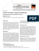 Infectio Asociación Colombiana de Infectología: Protocolo de Estudio y Manejo de Histoplasmosis