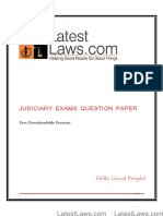299935874 Rajasthan Judicial Service Exam 1999
