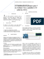 Parqueo con Arduino y LCD