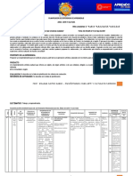 3 - Planificador 26 Abril A 14 Mayo - Experiencia de Aprendizaje 3° 4° y 5° - 2021