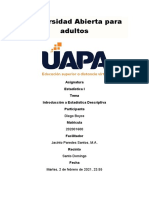 Tarea 1 de Estadistica 1 Diego Boyce