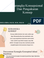 Kerangka Konsepsional Dan Pengukuran Konsep