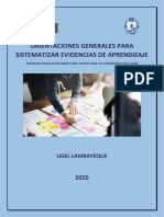 Libro Orientaciones para Sistematizar Evidencias