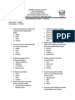 Soal SMP Semester Ganjil IX Biologi