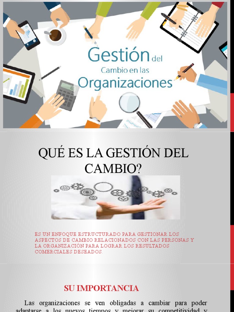 Importancia de la Gestión del Cambio | PDF | Liderazgo | Empresas