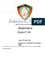 3ro II Guia 24 de Matematica - Meet