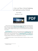 Detection and Lightning Location Network: Egon Wanke September 12, 2011