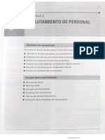 Capítulo 4 Proceso de Reclutamiento.