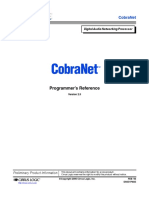 CobraNet Programmer's Reference Manual