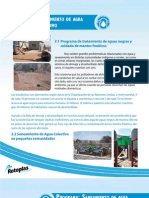 Saneamiento de agua con biodigestores