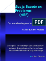 Aprendizaje Basado en Problemas (ABP) : de La Estrategia A La Técnica